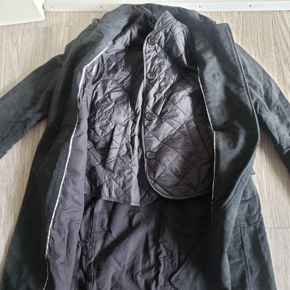 Gap Long Toggle Coat with removable vest - Picture 5 of 8